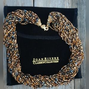 Joan Rivers Multi Strand Beaded Necklace NWOT